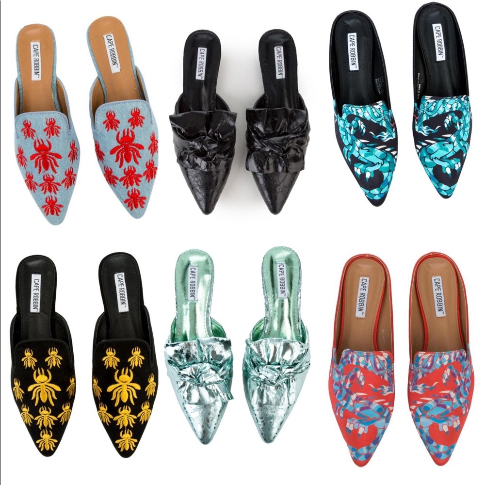 $15 🐝 Many mules in different styles